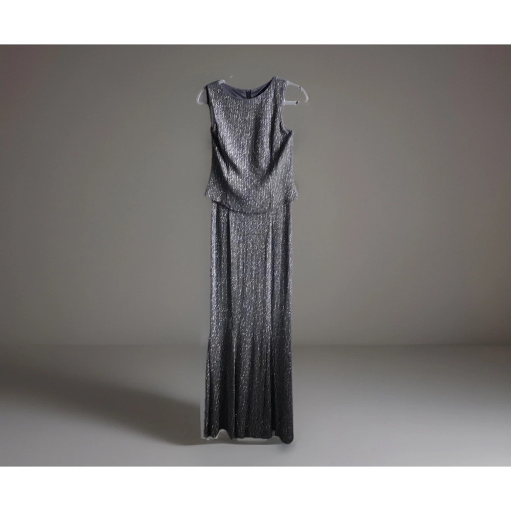 Scott  McClintock Millennium 2000 New‎ Yea Eve PROM Gown Vintage Size 8 Sparkly